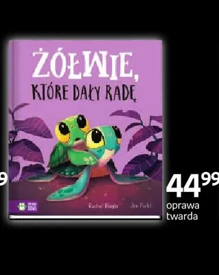 Książka Żółwie, które dały radę Zielona Sowa promocja w Empik