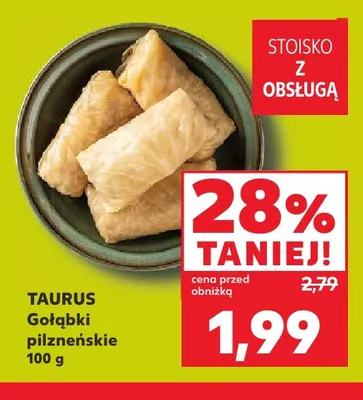 Gołąbki pilzneńskie Taurus promocja w Kaufland