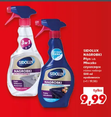 Mleczko czyszczące Sidolux Nagrobki promocja w Kaufland
