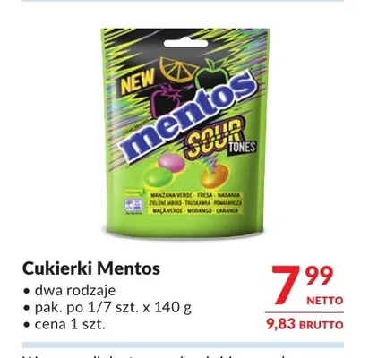 Cukierki Mentos promocja w Makro