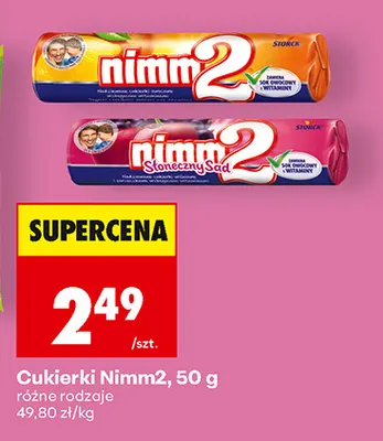 Cukierki Nimm2 promocja w Biedronka