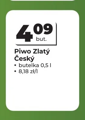 Piwo Zlatý Český promocja w Odido