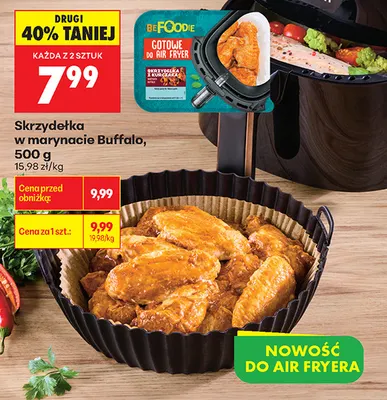 Skrzydełka w marynacie Buffalo Befoodie promocja w Biedronka