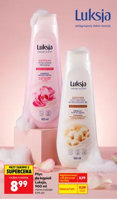 Płyn do kąpieli różne rodzaje promocja w Biedronka