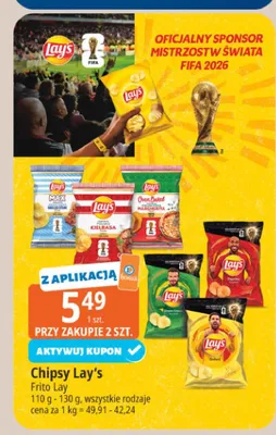 Chipsy Lay's Papryka promocja w Leclerc