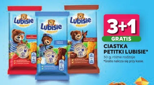 Ciastka Petitki Lubisie promocja w Stokrotka