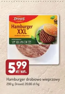 Hamburger drobiowo-wieprzowy Drosed promocja w Avita
