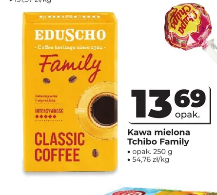 Kawa mielona Tchibo Family promocja w Odido