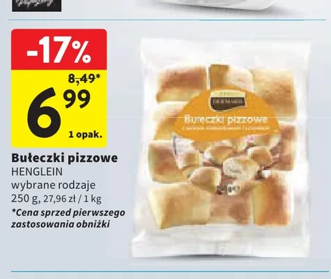 Bułeczki pizzowe Henglein promocja w Intermarche