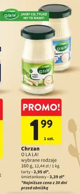 Chrzan wybrane rodzaje promocja w Intermarche