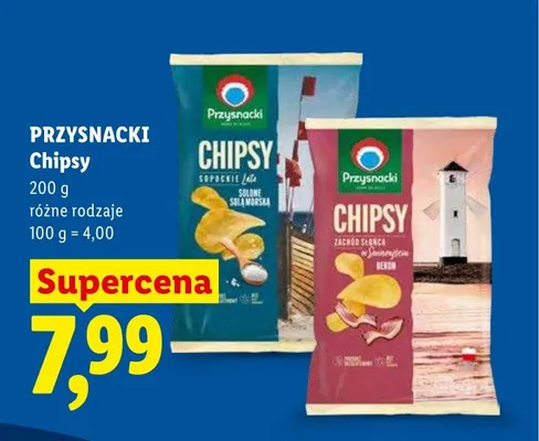 Chipsy rozmaryn Przysnacki promocja w Lidl