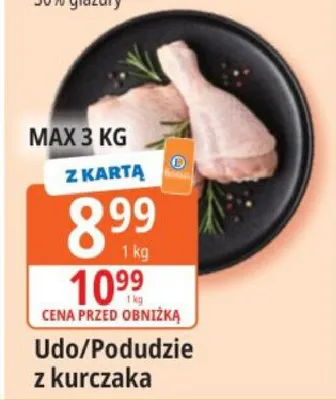 Udo/Podudzie z kurczaka promocja w Leclerc