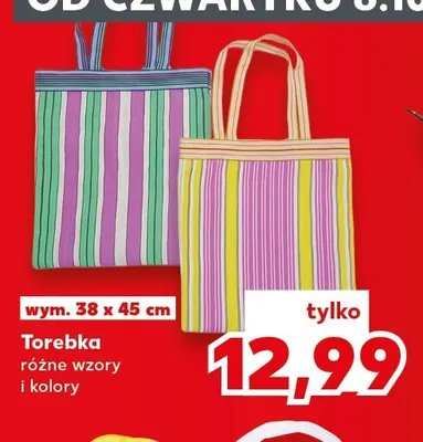 Torebka 38x45 cm promocja w Kaufland