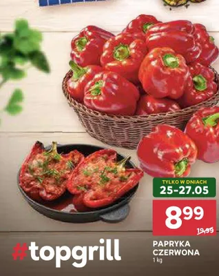Papryka czerwona promocja w Stokrotka