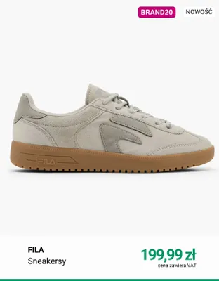Sneakersy FILA promocja w Deichmann