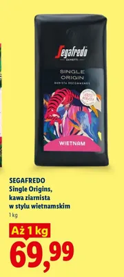Kawa ziarnista Segafredo Single Origin promocja w Lidl