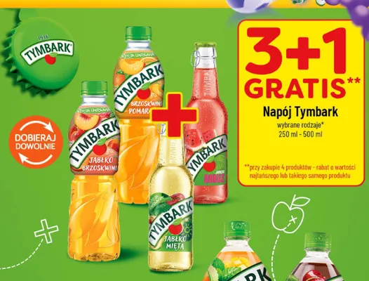 Napój Tymbark Jabłko Mięta promocja w POLOmarket