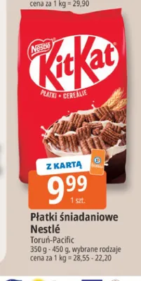 Płatki śniadaniowe KitKat promocja w Leclerc