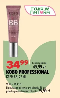 Krem BB Kobo Professional promocja w Drogerie Natura