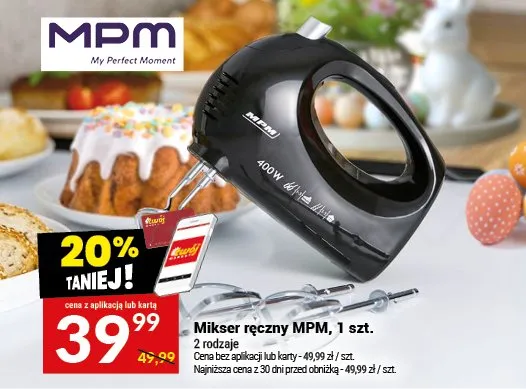 Mikser ręczny promocja w Twój Market