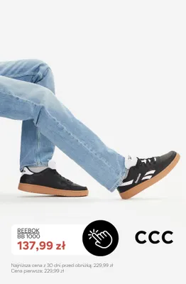 Buty Reebok BB 1000 promocja w CCC