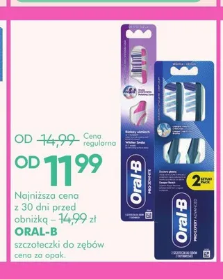 Szczoteczka do zębów Oral-B 3D White promocja w Super-Pharm