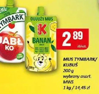 Mus Tymbark promocja w Chorten