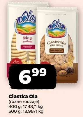 Ciastka Ola Ring maślany promocja w Netto