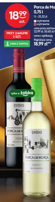 Wino białe Porca de Murca wytrawne promocja w Żabka