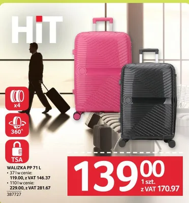 Walizka PP 71 L promocja w Selgros