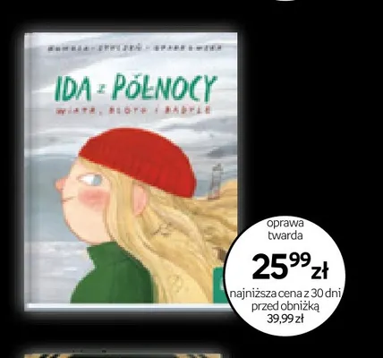 Książka Ida z Północy oprawa twarda promocja w Empik