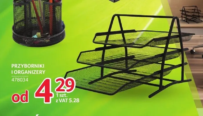 Przyborniki i organizery Q-Connect promocja w Selgros