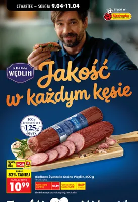 Kiełbasa żywiecka promocja w Biedronka