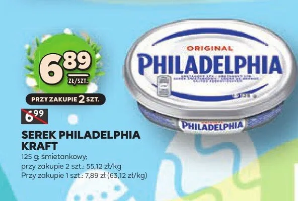 Serek Philadelphia promocja w Stokrotka