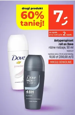 Antyperspirant roll on różne rodzaje promocja w Dealz