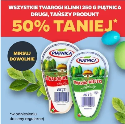 Twaróg wiejski klinki promocja w Netto