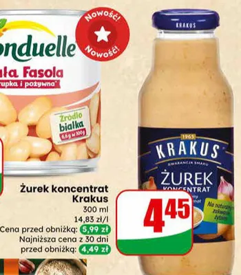 Żurek koncentrat promocja w Dino