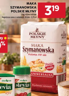 Mąka Szymanowska Polskie Młyny promocja w Stokrotka