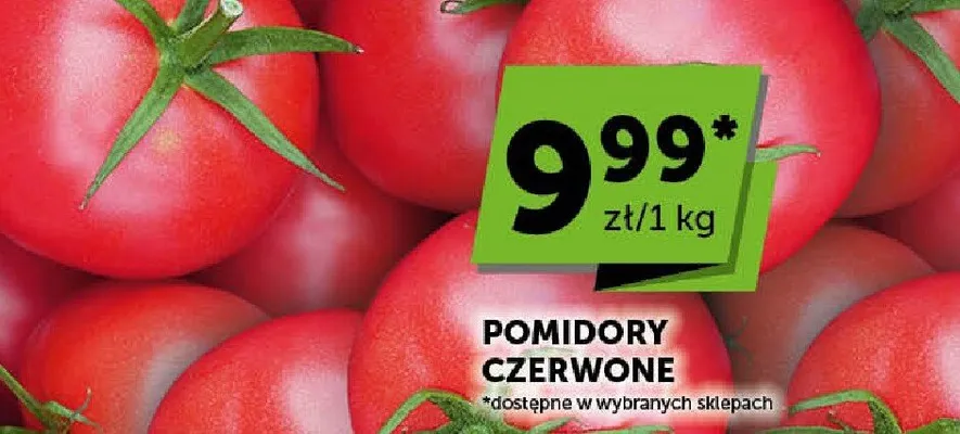 Pomidory czerwone promocja w Euro Sklep