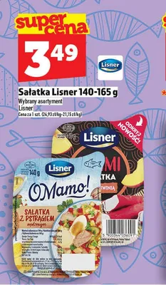 Sałatka z kurczakiem O Mamo! Lisner promocja w TOPAZ