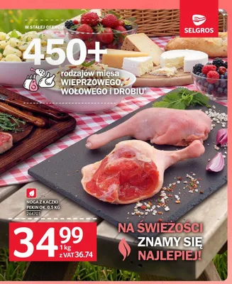Noga z kaczki Pekin promocja w Selgros