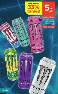 Napój energetyczny Monster Punch Rio promocja w Dealz
