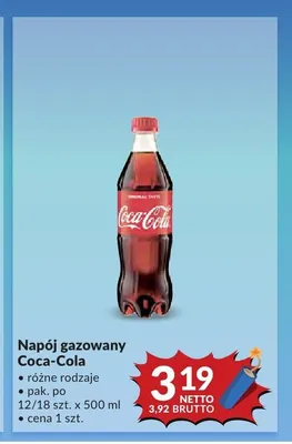 Napój gazowany Coca-Cola promocja w Makro