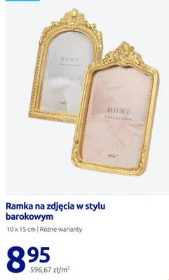 Ramka na zdjęcia w stylu barokowym Home Collection promocja w Action