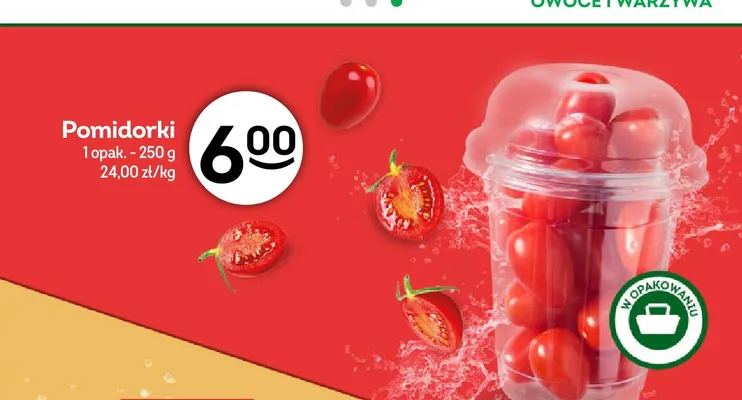 Pomidorki promocja w Żabka