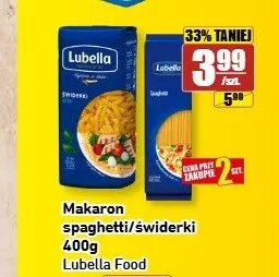 Makaron świderki Lubella promocja w API Market