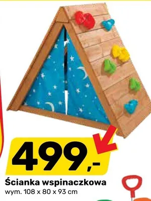 Ścianka wspinaczkowa promocja w Bricomarche