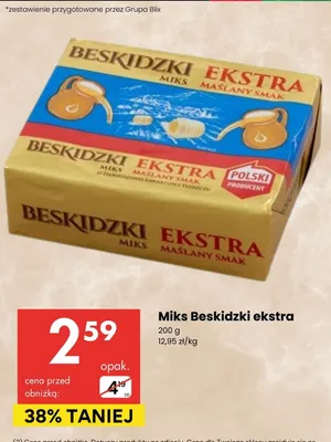 Miks Beskidzki ekstra promocja w Delikatesy Centrum
