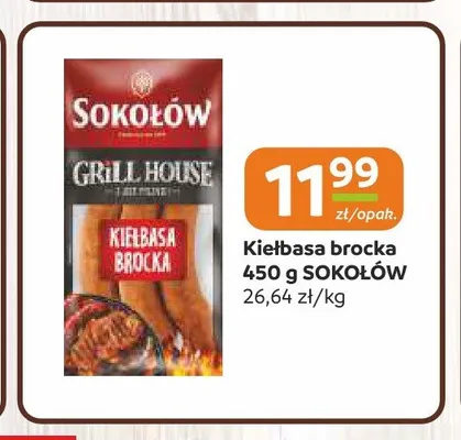 Kiełbasa brocka Sokołów promocja w Gama