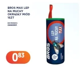 Lep na muchy okrągły miód Bros Max promocja w Leo Market